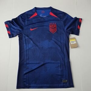 Nike Soccer 2023 Blue Away Jersey Mens Small Us